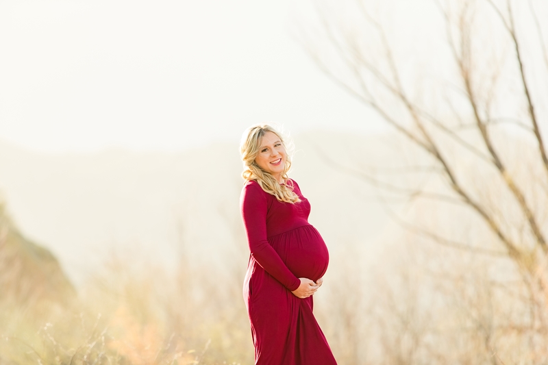 coon bluff maternity session